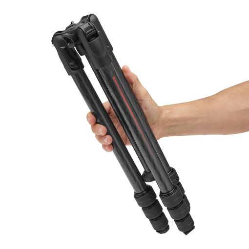 Manfrotto Befree GT karbon állvány tekerős lábzár (fej nélkül) (MTBFRTC4GTFB)
