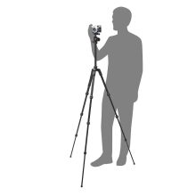 Manfrotto Befree alu állvány tekerős zár + gömbfej Arca Swiss (MKBFRTA4FB-BH)