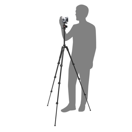 Manfrotto Befree alu állvány csatos zár + gömbfej Arca Swiss (MKBFRLA4FB-BH)