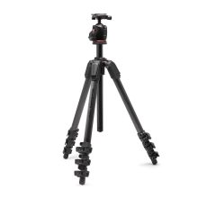 Manfrotto 055 kit karbon 4 szekciós állvány + gömbfej Arca Swiss (MK055CXPRO4-Q6T)