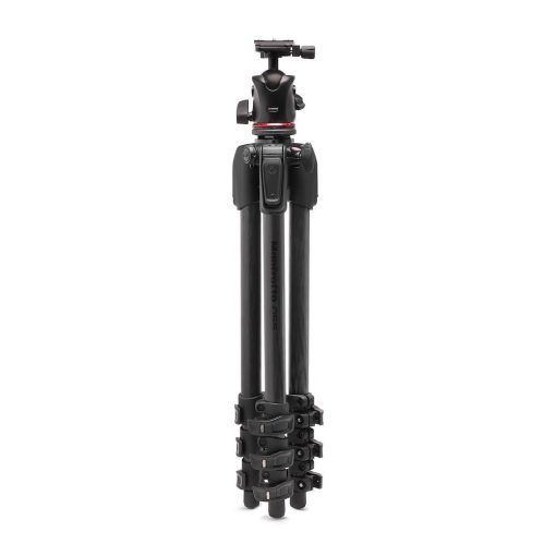 Manfrotto 055 kit karbon 4 szekciós állvány + gömbfej Arca Swiss (MK055CXPRO4-Q6T)