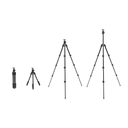 Manfrotto 055 kit karbon 4 szekciós állvány + gömbfej Arca Swiss (MK055CXPRO4-Q6T)