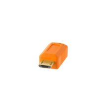 TETHER TOOLS TetherPro USB 2.0. > Micro-B 5pin 4.6m narancs - 220387 (CU5430)