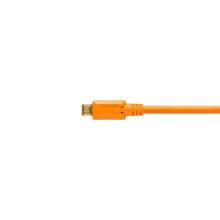 TETHER TOOLS TetherPro USB 2.0. > Micro-B 5pin 4.6m narancs - 220387 (CU5430)