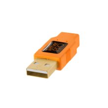 TETHER TOOLS TetherPro USB 2.0. > Micro-B 5pin 4.6m narancs - 220387 (CU5430)
