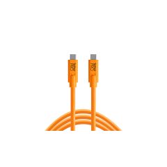 TETHER TOOLS TetherPro USB C > USB C 4.6m narancs (CUC15)