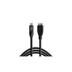   TETHER TOOLS TetherPro USB Type C > Micro-B 5pin 4.6m fekete - 288232 (CUC3315-BLK)