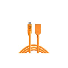   TETHER TOOLS TetherPro USB C - USB aljzat 4.6m narancs (CUCA415)