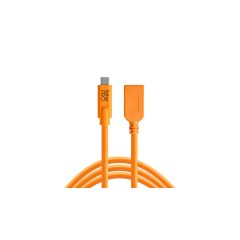   TETHER TOOLS TetherPro USB C - USB aljzat 4.6m narancs (CUCA415)