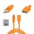   TETHER TOOLS TetherPro USB C - USB aljzat 4.6m narancs (CUCA415)