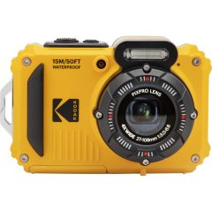   Kodak Pixpro WPZ2 vízálló, porálló, ütésálló digitális fényképezőgép, sárga (KO-WPZ2-YL)