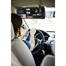 Cocoon Grid-it rendező 34,4x13,3 cm, napellenzőre rögzíthető, fekete (CO-CPG30BK)