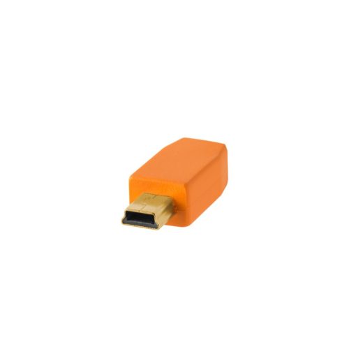 TETHER TOOLS TetherPro Kábel USB 2.0. > Mini-B 5pin 4.6m narancs - (CU5451)