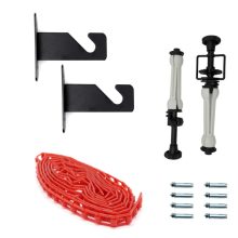 Caruba Háttértartó rendszer 1db tekercselővel - falra szerelhető