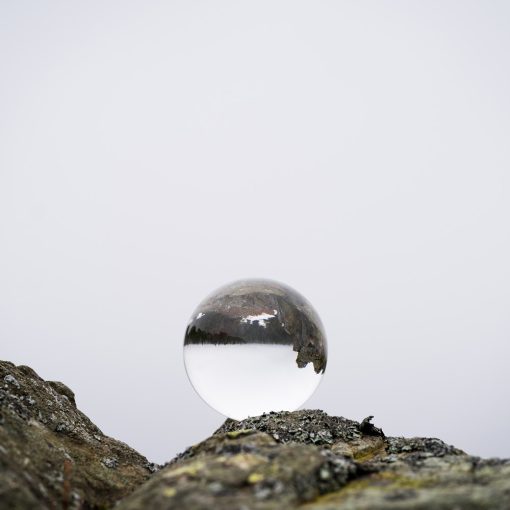 Caruba Lensball - Optikai Üveggömb 60 mm, mobilos és normál fotózáshoz