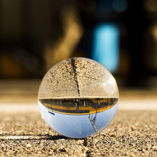 Caruba Lensball - Optikai Üveggömb 60 mm, mobilos és normál fotózáshoz