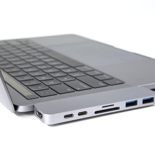 Caruba USB-C HUB Kártyaolvasó USB 3.0 - dupla USB-C csatlakozás