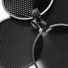 Caruba 7" Alap Reflektor méhsejtrácsokkal (Bowens - 18cm)