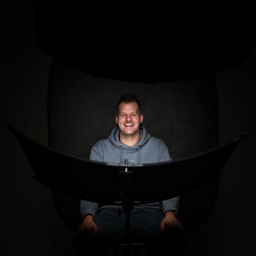 Caruba Íves Derítőlap Pro Kit 4in1 - 110cm x 60cm (ezüst/fehér/arany/fekete) - a keretet tartalmazza