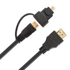 Feelworld Micro/Mini 2 in 1 HDMI Cable - 1m 