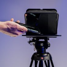 Caruba univerzális súgógép fényképezőgéphez, telefonhoz és tablethez