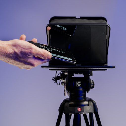 Caruba univerzális súgógép fényképezőgéphez, telefonhoz és tablethez