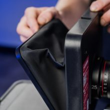 Caruba univerzális súgógép fényképezőgéphez, telefonhoz és tablethez