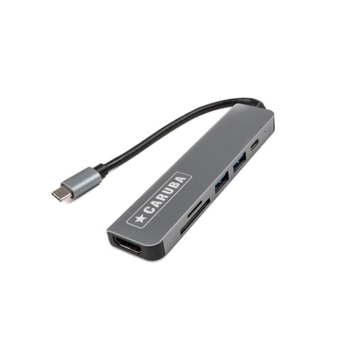 Caruba 6in1 USB-C HUB USB 3.0 - USB-C csatlakozás