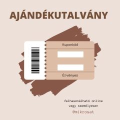 Ajándékutalvány (KUPON)