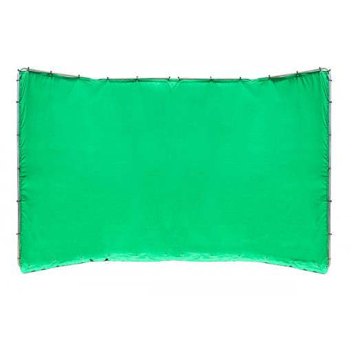 Mikrosat Panoráma Háttér - 2,4m x 4m - Chromazöld (BD2010)