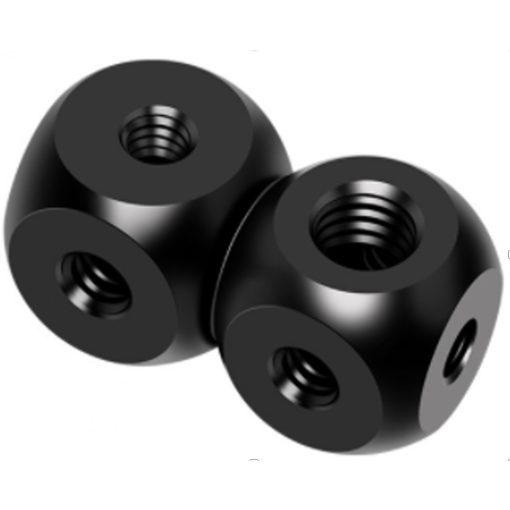 Mikrosat kocka adapter 1/4“ és 3/8“ menetekkel (CS-041)