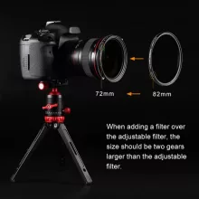 K&F Concept NANO-X, CPL+VARIO ND2-32 szűrő, w/o black cross, HD, vízlep, karcálló, törlőkendő, 77mm (KF-01-1087V2)