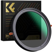 K&F Concept NANO-X, CPL+VARIO ND2-32 szűrő, w/o black cross, HD, vízlep, karcálló, törlőkendő, 86mm (KF-01-2324V1)