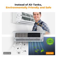 K&F Concept 12in1 beépített akkumulátoros porfújó, 150000RPM (KF-08-050)