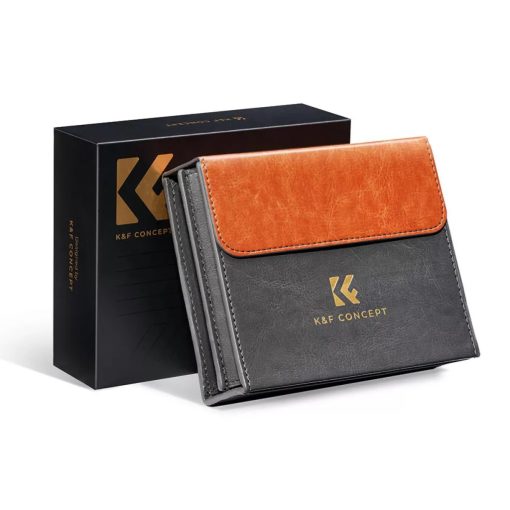 K&F Concept szűrőtartó kemény tok, 3db lapszűrő számára, max 100x100mm - KF-13-106