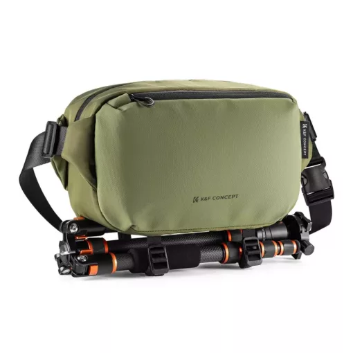 K&F Concept Alpha Sling 10L, fotós oldaltáska, zöld (KF-13-157V2)