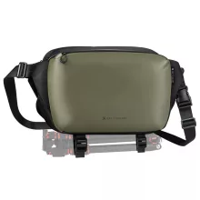 K&F Concept Alpha Sling 12L, fotós oldaltáska, fekete-zöld (KF-13-177V1)
