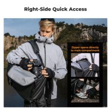 K&F Concept 30L Star Wander 02, fotós hátizsák, fekete (KF-13-206V1)