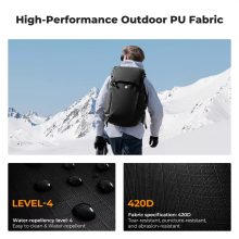 K&F Concept 40L Star Wander 05, fotós hátizsák, fekete (KF-13-207V1)