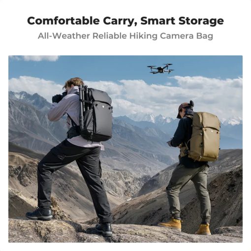 K&F Concept 40L Star Wander 05, fotós hátizsák, fekete (KF-13-207V1)