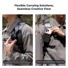 K&F Concept Nature Wander 11, 25L, fotós hátizsák, 15,6" laptoptartó, fekete (KF-13-211)