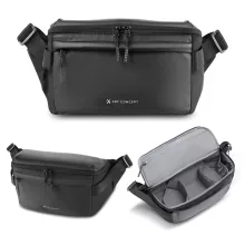 K&F Concept Urban Wander Sling, 12L fotos oldaltáska, fekete (KF-13-212)