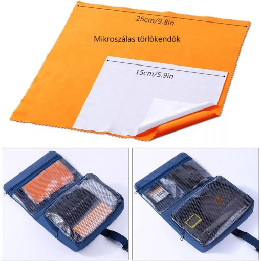 K&F Concept 23 az 1-ben lencse- és szenzortisztító szett + 15 ml tisztító folyadék (KF-1868)