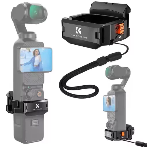 K&F Concept többfunkciós alumínium bővítőkeret DJI Osmo Pocket 4-hez (KF-20-0023)