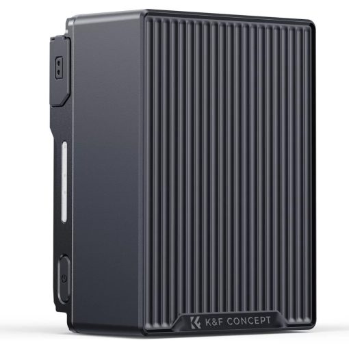 K&F Concept V-Mount akkumulátor, 99Wh, 14.8V, 6700mAH, 100W, BP, dual D-TAP, szürke - KF-28-0092