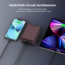 K&F Concept V-Mount akkumulátor, 99Wh, 14.8V, 6700mAH, 100W, BP, dual D-TAP, bordó -KF-28-0092V1