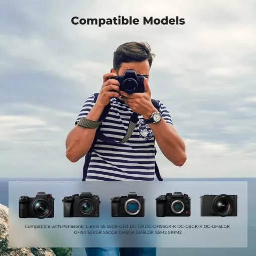 K&F Concept DMW-BLK22 akkumulátor, 2520mAh, USB-C csatlakozóval (KF-28-0104)
