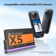 K&F Concept DJI Insta 360 X5 akkumulátor, 2700mAh (KF-28-0128)