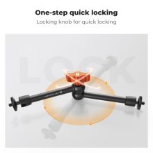K&F Concept MS32 magic arm, 25cm + super clamp, satu, 15-55mm (KF-31-131)