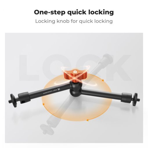 K&F Concept MS32 magic arm, 25cm + super clamp, satu, 15-55mm (KF-31-131)